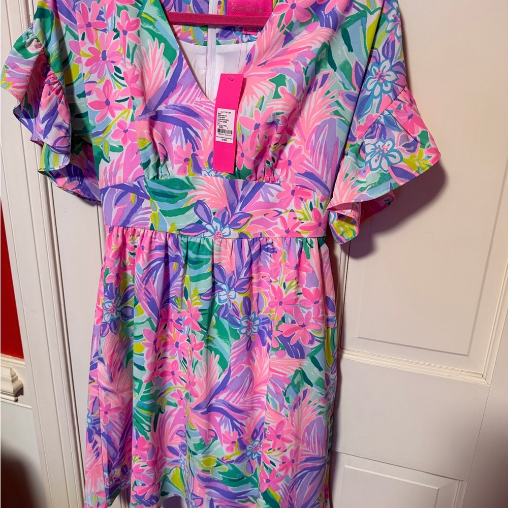 Lilly Pulitzer HTF Unicorn  Dress It was all a dream NWT Sz 0